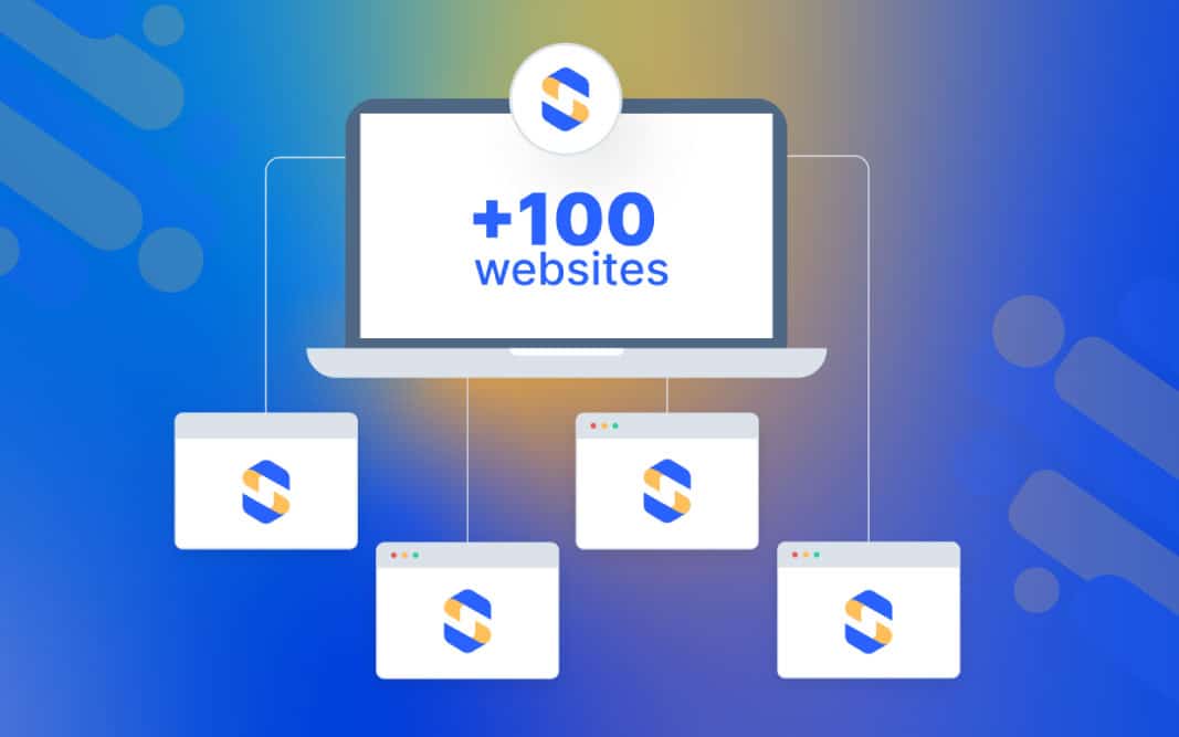 Multiwebsite builder software